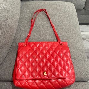Balenciaga Quilted Calfskin Shoulder Bag